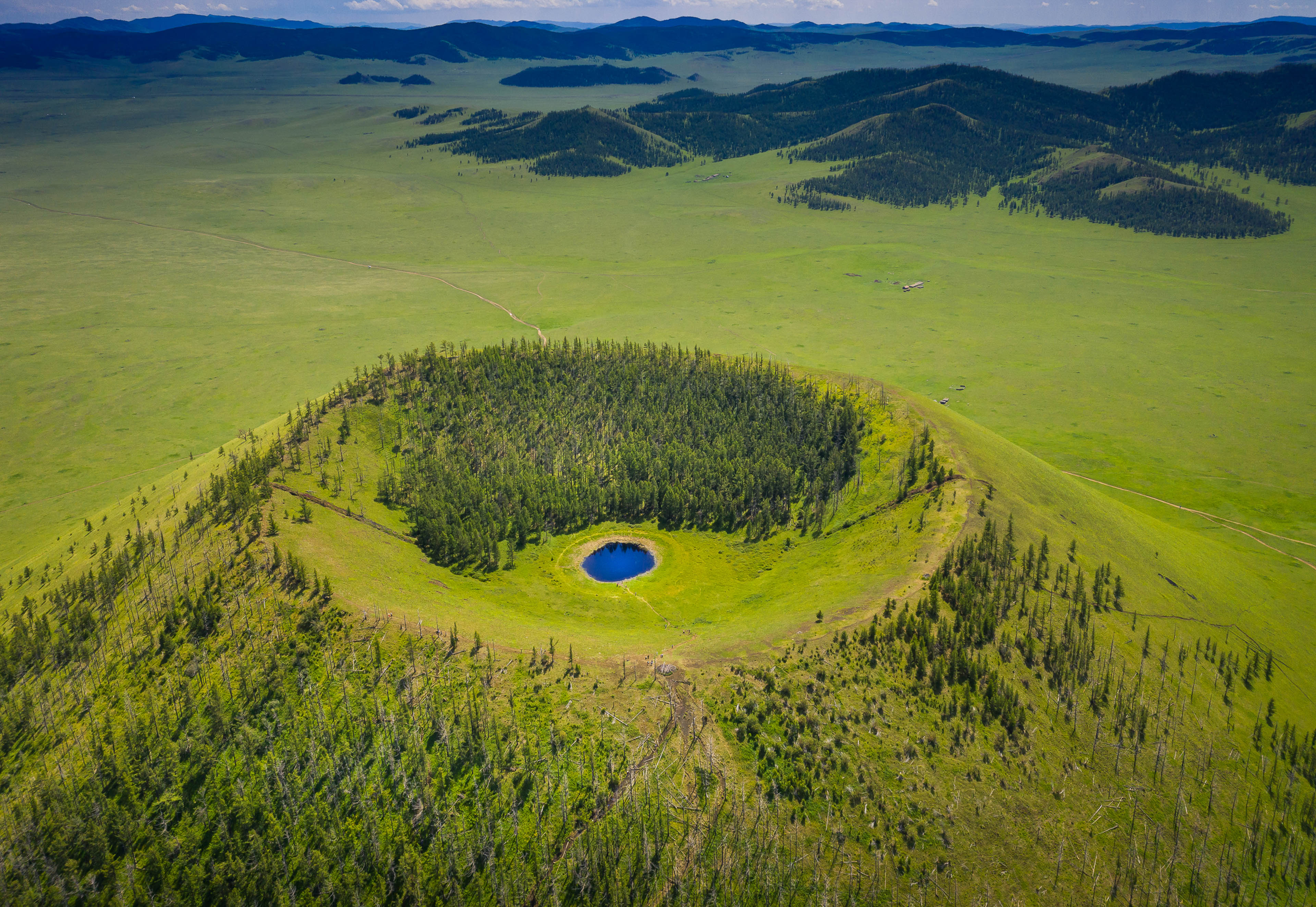 Uran Volcano in Bulgan Province - Escape To Mongolia